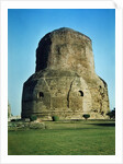 View of Dhamekh Stupa by Anonymous