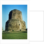 View of Dhamekh Stupa by Anonymous