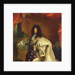 Louis XIV in Royal Costume, 1701 by Hyacinthe Francois Rigaud
