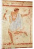 Dancer in a Blue Tunic from the Tomb of the Triclinium, c.470 BC by Etruscan