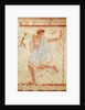 Dancer in a Blue Tunic from the Tomb of the Triclinium, c.470 BC by Etruscan