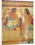 Detail of the Funeral Banquet by Etruscan