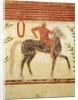 Horseman, left hand side by Etruscan