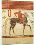 Horseman, left hand side by Etruscan