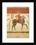 Horseman, left hand side by Etruscan