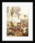 The Piedmontese and The French at the battle of Magenta in 1859 by Italian School