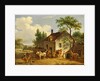 View of a village, 1839 by Jean Francois Demay