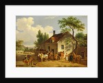 View of a village, 1839 by Jean Francois Demay