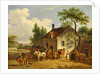 View of a village, 1839 by Jean Francois Demay