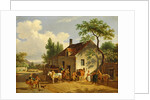 View of a village, 1839 by Jean Francois Demay