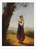 Peasant in the Roman Countryside by Antoinette Cecile Hortense Lescot Haudebourt