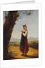Peasant in the Roman Countryside by Antoinette Cecile Hortense Lescot Haudebourt