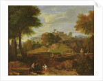 Classical Landscape by Jean-Francois the Younger Millet