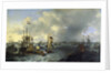 The Port of Amsterdam, view of the Ij, 1666 by Ludolf I Backhuysen