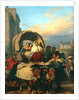 Returning to the Pau Market, 1860 by Eugene Deveria