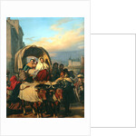 Returning to the Pau Market, 1860 by Eugene Deveria