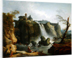 The Falls of Tivoli, 1768 by Hubert Robert