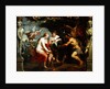 Thetis receiving Achilles' armour from Vulcan; by Peter Paul Rubens