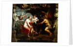 Thetis receiving Achilles' armour from Vulcan; by Peter Paul Rubens
