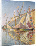 Sailing Boats in St. Tropez Harbour, 1893 by Paul Signac