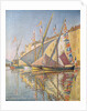 Sailing Boats in St. Tropez Harbour, 1893 by Paul Signac