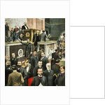 Monsieur Bourgeois, President of the Chamber of Deputies, front cover of 'Le Petit Journal', 15 June, 1902 by French School