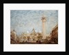 Saint Mark's Square in Venice by Felix Ziem