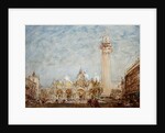 Saint Mark's Square in Venice by Felix Ziem