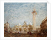 Saint Mark's Square in Venice by Felix Ziem