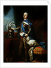 Portrait of Louis XV in armour by Carle van Loo