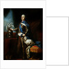 Portrait of Louis XV in armour by Carle van Loo