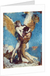 Jacob Wrestling with the Angel, c.1876 by Leon Joseph Florentin Bonnat