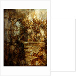 William, Duke of Aquitaine, converted by St. Bernard by Gaspar de Crayer