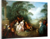 Gathering in a Park by Jean-Baptiste Joseph Pater