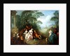 Gathering in a Park by Jean-Baptiste Joseph Pater