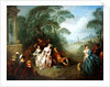 Gathering in a Park by Jean-Baptiste Joseph Pater