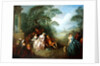 Gathering in a Park by Jean-Baptiste Joseph Pater