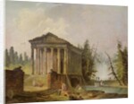 The Ancient Temple by Hubert Robert