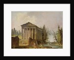 The Ancient Temple by Hubert Robert