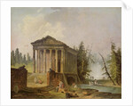 The Ancient Temple by Hubert Robert