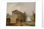 The Ancient Temple by Hubert Robert