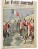 The French flag in In-Salah, 10 January 1900, title page from 'Le Petit Journal', 28 Januray 1900 by Oswaldo Tofani