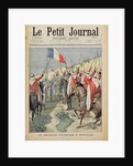 The French flag in In-Salah, 10 January 1900, title page from 'Le Petit Journal', 28 Januray 1900 by Oswaldo Tofani