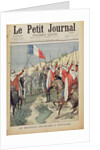 The French flag in In-Salah, 10 January 1900, title page from 'Le Petit Journal', 28 Januray 1900 by Oswaldo Tofani