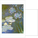 Waterlilies and Agapanthus, 1914-17 by Claude Monet