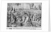 Life of Christ, Multiplication of the loaves and fishes, preparatory study of tapestry cartoon for the Church Saint-Merri in Paris, c.1585-90 by Henri Lerambert