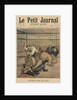Being devoured by a lion, front cover illustration from 'Le Petit Journal', supplement illustre, 29th September 1895 by Henri Meyer