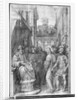 Life of Christ, Christ before Herod, preparatory study of tapestry cartoon for the Church Saint-Merri in Paris, c.1585-90 by Henri Lerambert