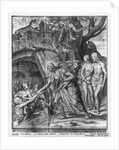Life of Christ, Christ's Descent into Limbo, preparatory study of tapestry cartoon for the Church Saint-Merri in Paris, c.1585-90 by Henri Lerambert