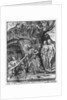 Life of Christ, Christ's Descent into Limbo, preparatory study of tapestry cartoon for the Church Saint-Merri in Paris, c.1585-90 by Henri Lerambert